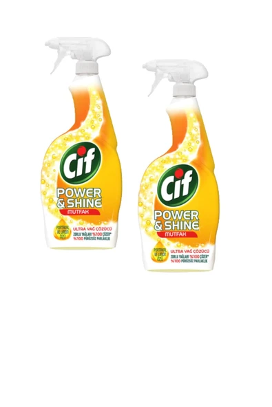 Sprey Power & Shine Mutfak 750 ml 2 Adet