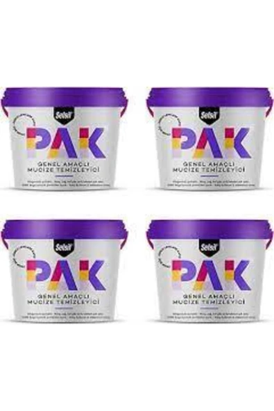 4 Adet 500 Gram Pak Genel Temizleyici - Ayakkabı Temizleyici - Çaydanlık Tencere Temizleyici ürün görseli 1