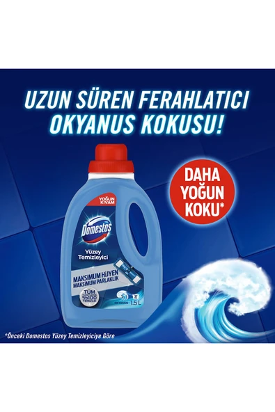 Yüzey Temizleyici Çam 1500 Mlx1 Okyanus 1500 ml X1 Bahar Çiçekleri 1500 Mlx1 - 4