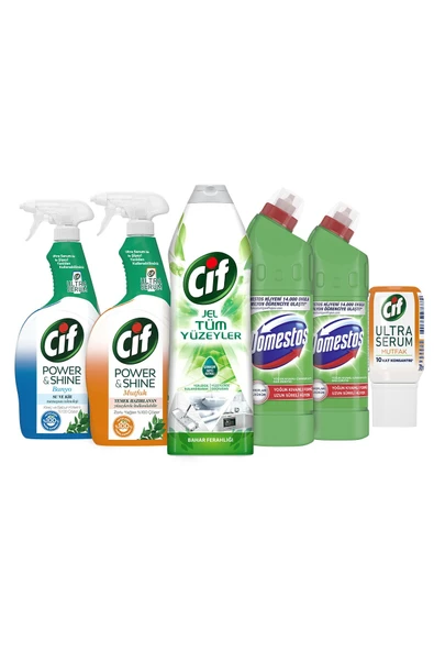 - Domestos Temizlik Paketi + Ultra Serum Mutfak Konsantre 70 Ml Hediye! - 2