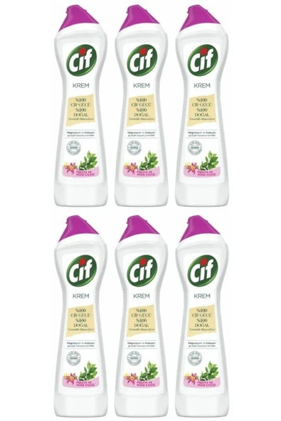 Krem Temizleyici Müge Çiçeği Ve Frezya 500 Ml 6 Adet