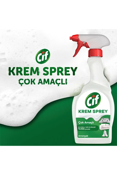 Krem Sprey Amonyak Çok Amaçlı Sprey 750 ml 2adet - Resim 3