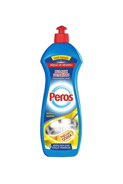 Sıvı Bulaşık Detarjanı 750ml Sarı Limon Elde Bulaşık Deterjanı