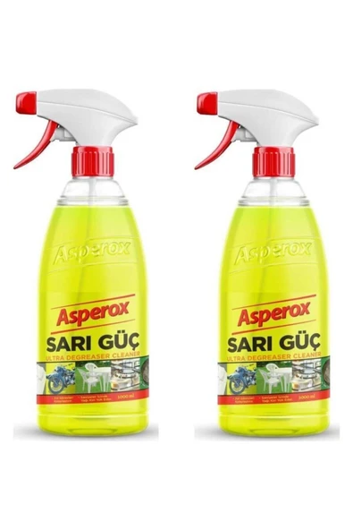 Genel Amaçlı Temizlik Sarı Güç Sprey 1 lt 2 Adet
