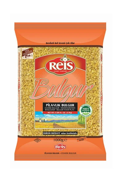 Reis Pilavlik Bulgur 1 kg
