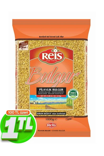 Reis Pilavlik Bulgur 1 kg - 2