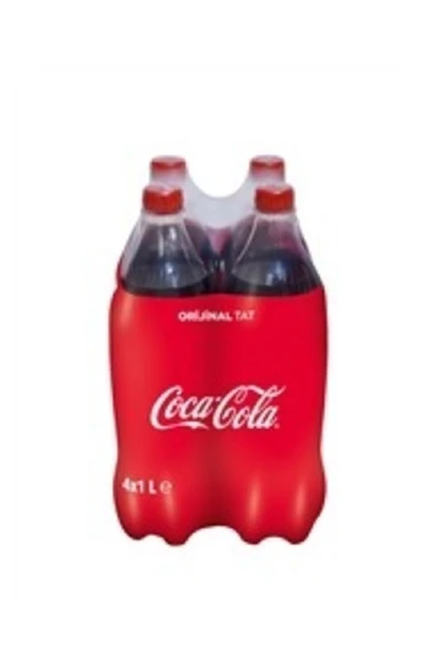 coca cola Kola 1 lt 4'lü ürün görseli 1