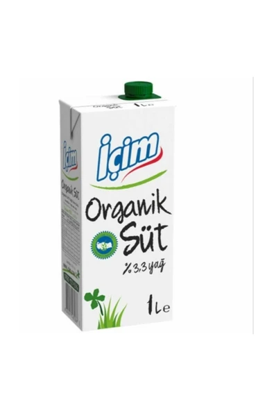 İçim Organik Süt 1 L