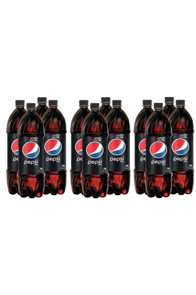 Pepsı Cola Max Pet 1 Lt X 12 Adet ürün görseli 1