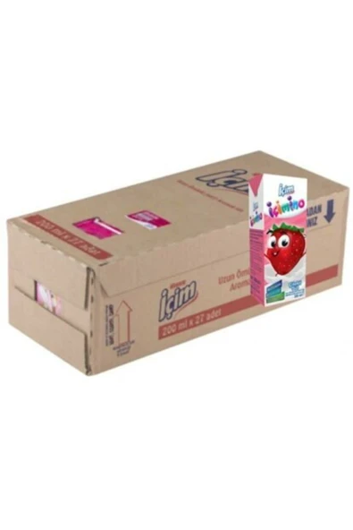 200 ml Çilekli Süt X 27li