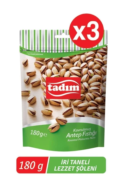 Tadım Antep Fıstığı 180gr 3'lü Paket ürün görseli 1