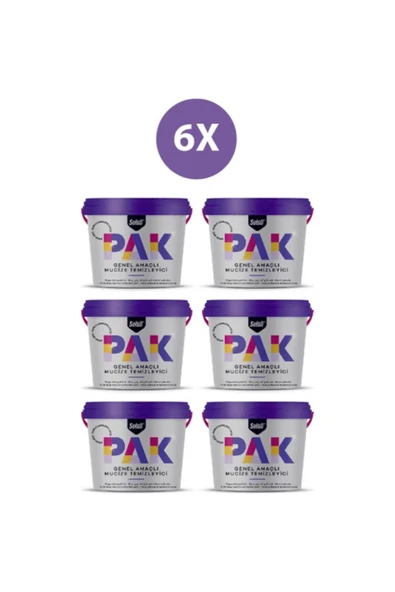 selsil Pak Genel Amaçlı Mucize Temizleyici Krem 500 Gr (6 Adet)