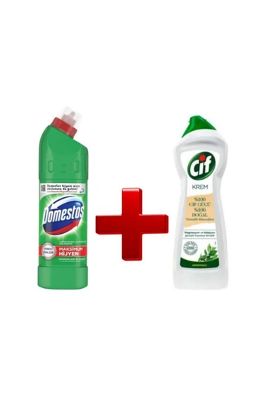 Domestos Ultra Yoğun 750 Ml + Krem 750 Ml Fırsat Paketi ürün görseli 1