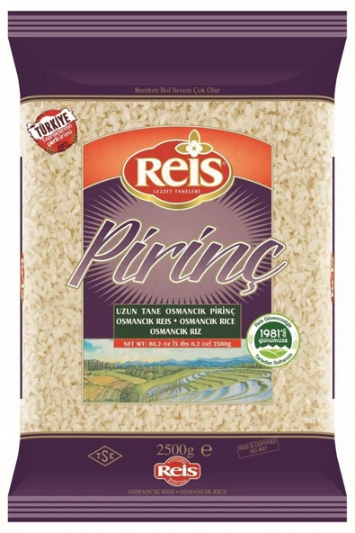 Reis Osmancık Pirinç
