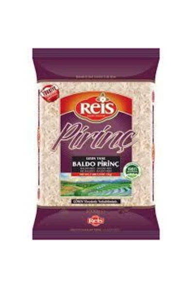 Reis Gönen baldo Pirinç 1 kg x 5 adet