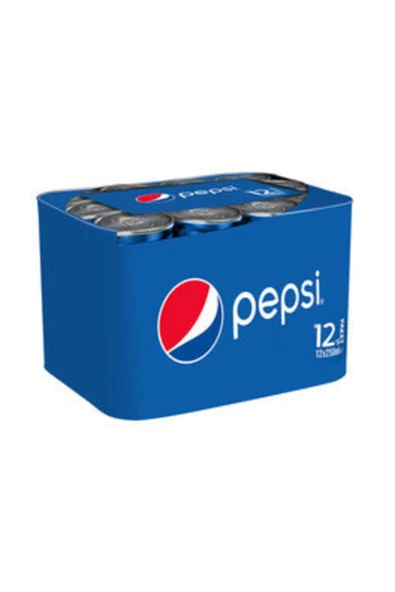 pepsi Cola Kutu 12x250 ml