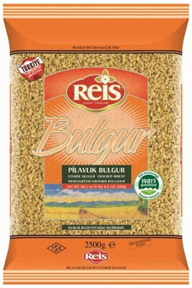 Reis Pilavlık Bulgur 2,5 kg