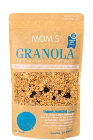 Mom's - Yaban Mersinli Granola 360 Gr