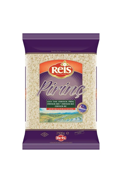 Reis Osmancık Pirinç 2,5 Kg