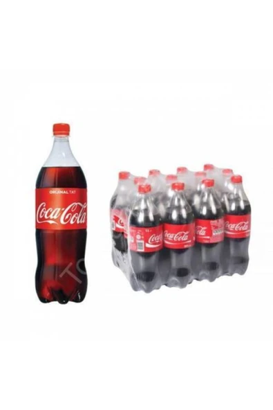 Coca Cola 1 Lt Pet x 12 'li ürün görseli 1