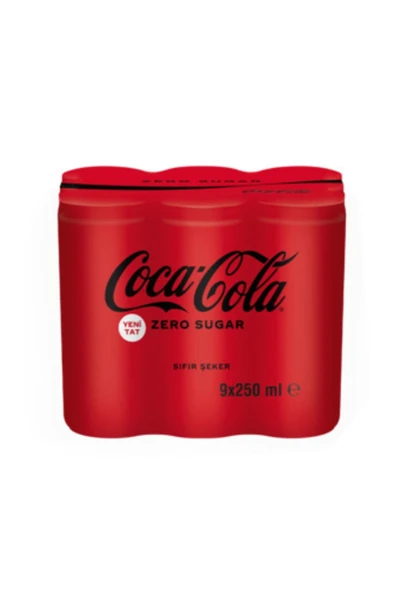 Coca Cola Zero Sugar Kola 9x250 Ml 5 * Adet