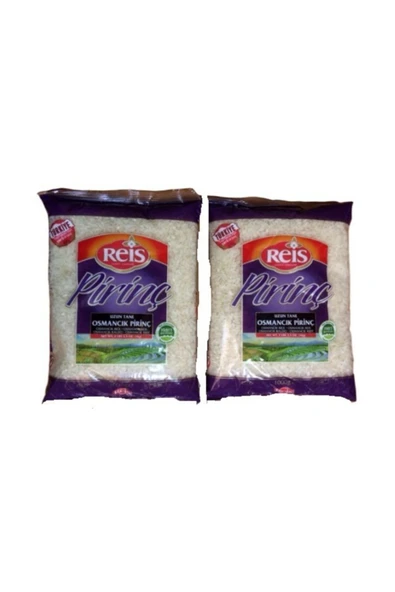 Reis Osmancık Pirinç 1 Kg 2 Adet