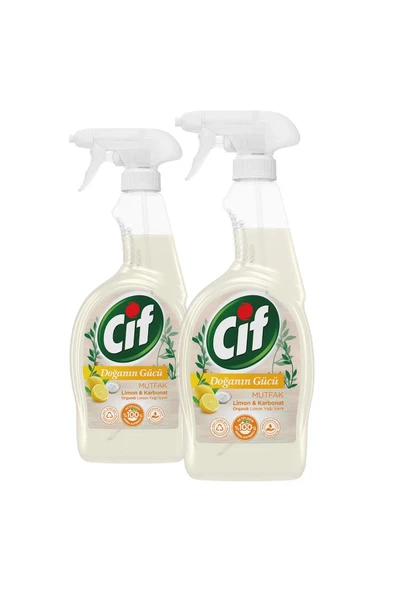 Doğanın Gücü Sprey Mutfak 750 ml Limon & Karbonat - 2'li Paket