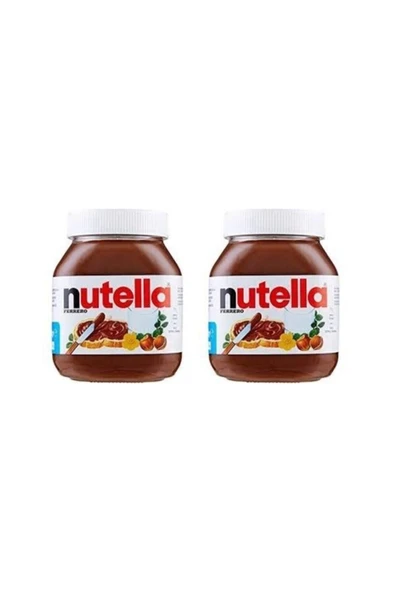 2 Adet Kakaolu Fındık Krem Çikolata 400 Gr
