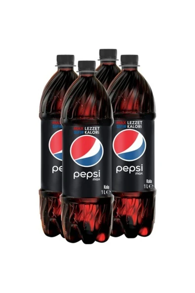 Pepsı Cola Max Pet 1 Lt X 4 Adet