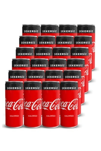 Coca Cola Şekersiz 200ml X 24 Adet ürün görseli 1