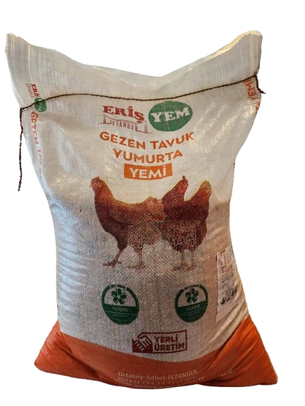 Eriş Yem Gezen Tavuk Yumurta Yemi - (25 kg)