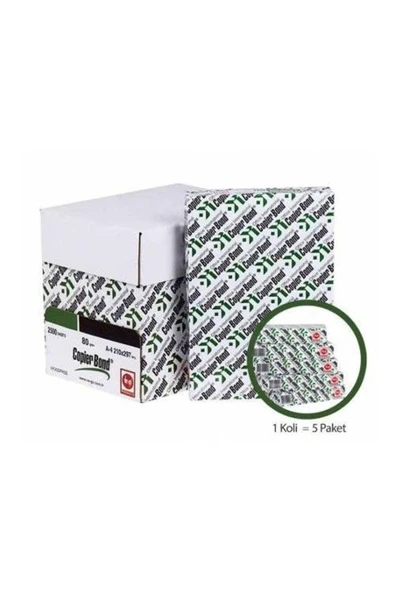 Copier Bond A4 Fotokopi Kağıdı 80gr 1 Paket ( 500 Sayfa) - 2