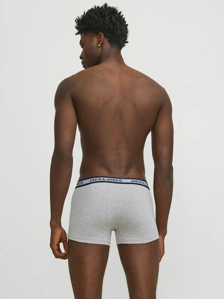 Jack Jones Solıd 10 Lu Paket Erkek Boxer 12189937 - 4