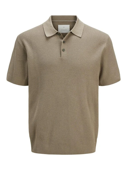 Jack Jones Cooper Knıt Triko Polo Yaka Erkek Tişört 12271483