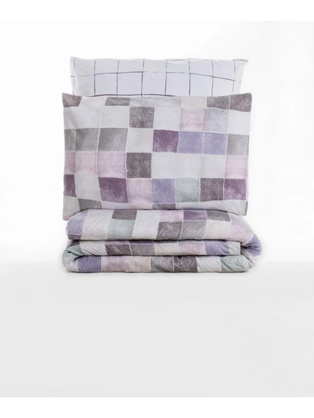 Cotton Box Minimal Maro Çift Kişilik Nevresim Takımı - 3