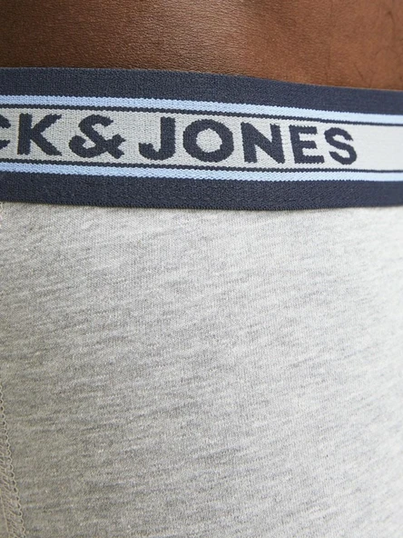 Jack Jones Solıd 10 Lu Paket Erkek Boxer 12189937 - 5