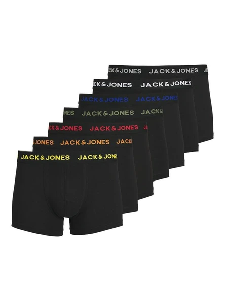 Jack Jones 7 Li Paket Erkek Boxer 12165587