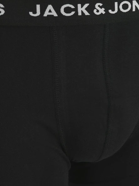 Jack Jones Solıd 10 Lu Paket Erkek Boxer 12189937 - 5