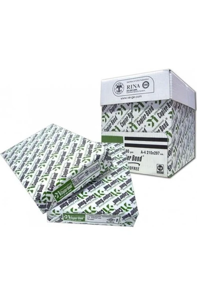 Copier Bond A4 Fotokopi Kağıdı 80gr 1 Koli 5 Paket 2500 Sayfa - 4