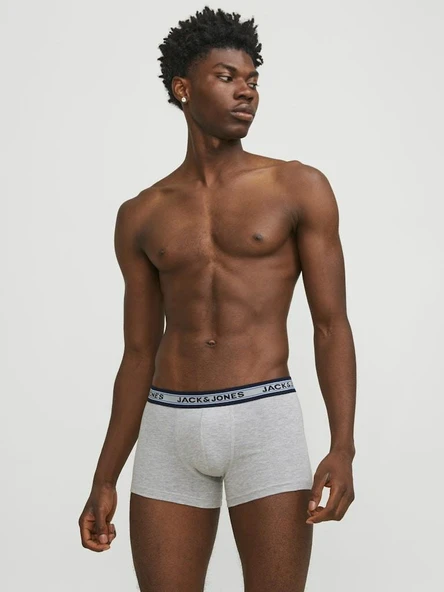 Jack Jones Solıd 10 Lu Paket Erkek Boxer 12189937 - 2
