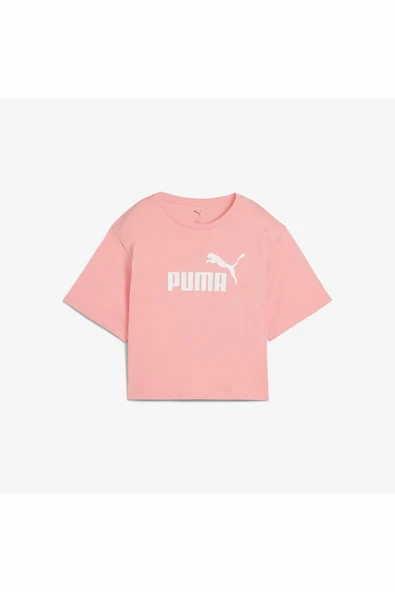 Puma Ess Cropped Logo Kadın Tişört 68497218 - 4