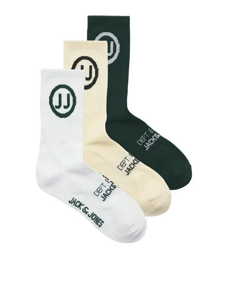 Jack Jones Mostar Tennıs 3 Lü Paket Erkek Çorap 12277067