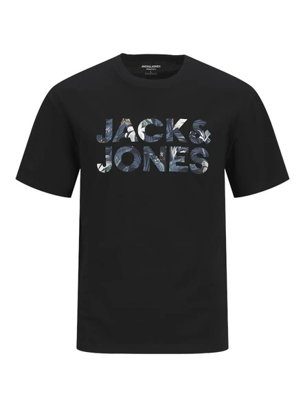 Jack Jones Ebran Logo Erkek Tişört 12268127 - 1