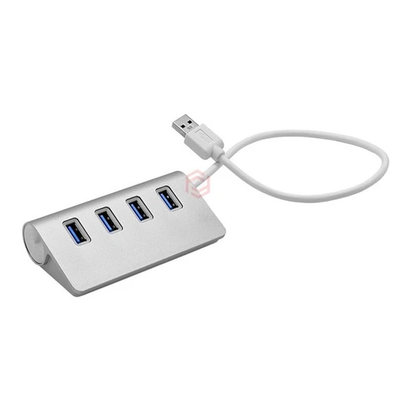 FRISBY FA-7660US 4port USB 3.0 Gümüş USB Çoklayıcı Hub Alüminyum