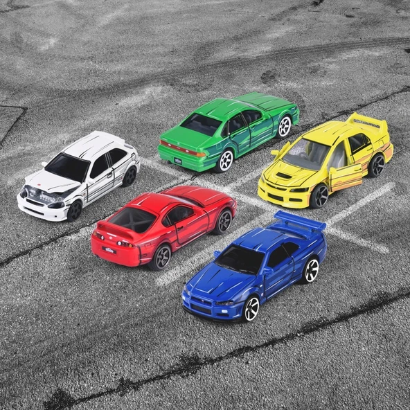 Majorette Japan Series 5 Pieces Giftpack - 5