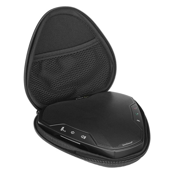 Konftel EGO Siyah 1000mAh BT/USB/AUX/LED Panelli Speaker Hoparlör - Resim 5