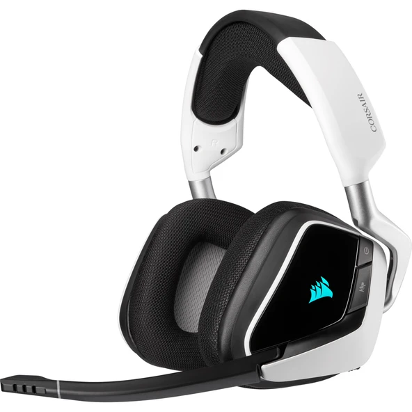 Corsair Void RGB Elite Wireless CA-9011202-EU Beyaz 7.1 Kablosuz Kulak Üstü Oyuncu Kulaklığı