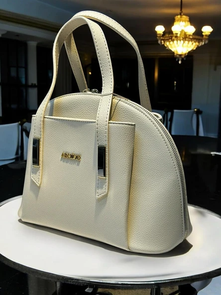 Armine Kartlık ve Bileklik Hediyeli El Ve Kol Çantası Omuz Çantası - Resim 3