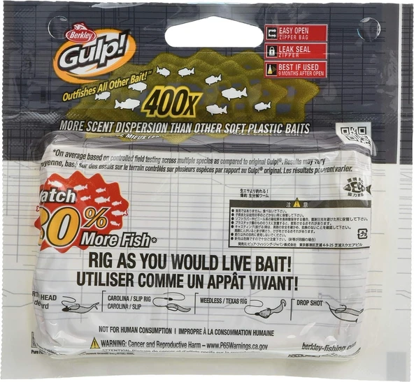 Berkley Gulp Camo 5cm Saltwater Sandworm 16 adet kokulu lrf silikon - 3