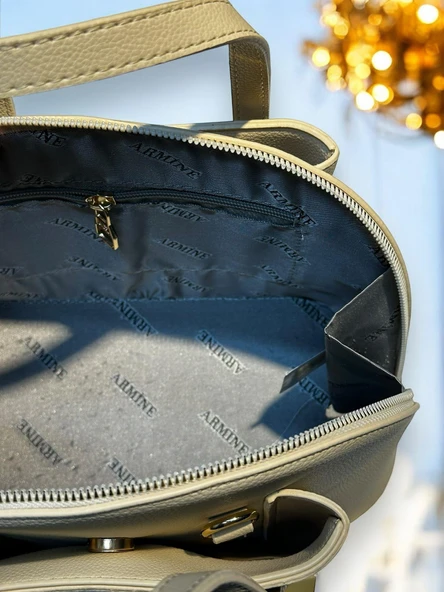 Armine Kartlık ve Bileklik Hediyeli El Ve Kol Çantası Omuz Çantası - Resim 6